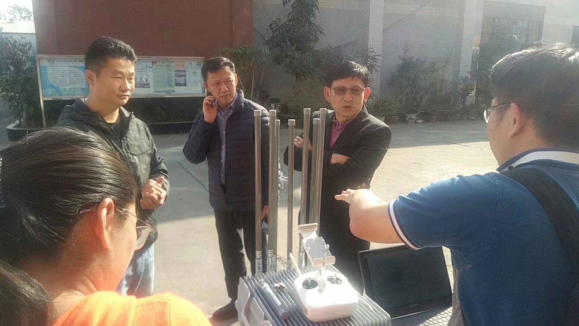 泰國軍（jun1）方蒞臨www.91科技集團考察一體化無人機防禦察打係統