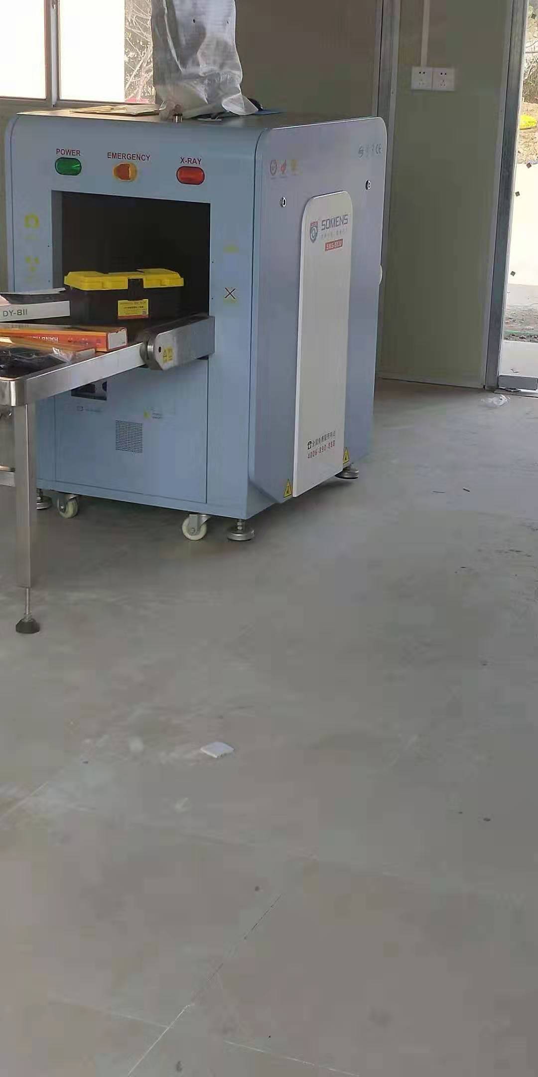 廣東省河源市連平（píng）上坪公安檢（jiǎn）查站采用守（shǒu）門神安檢機安檢門等（děng）安檢設備